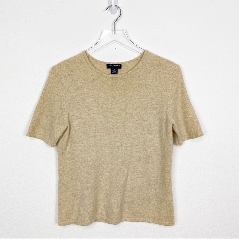 Ann Taylor Cashmere Tee